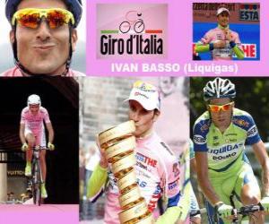 yapboz Ivan Basso, kazanan Giro İtalya 2010